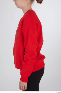 Selin arm dressed red hoodie sleeve sports upper body 0003.jpg